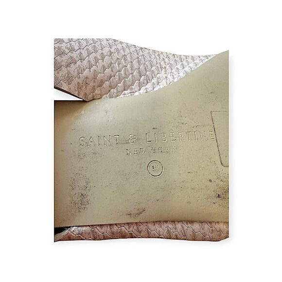 Saint & Libertine Taylor flat sandal, Neutral, Size 9M - Picture 9 of 9